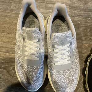 Peter Millar Hyperlight Apollo Knit Slip On Sneaker Moon Grey